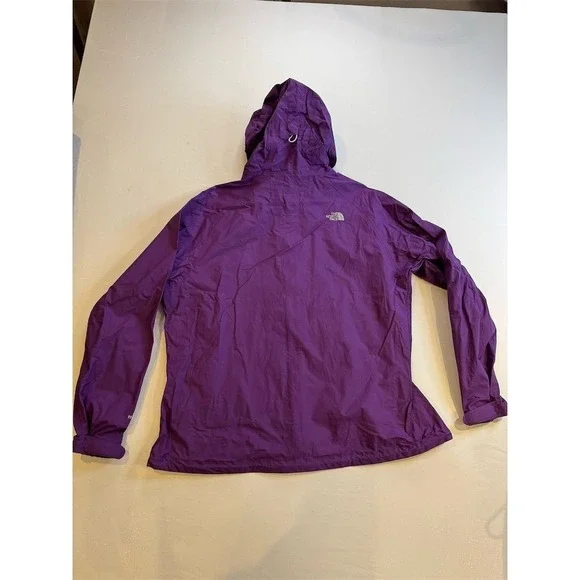 The North Face Women's XL Purple HyVent Rain Jacket Waterproof Casual - Picture 8 of 10